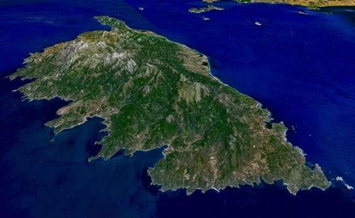 Corsica Satellietfoto