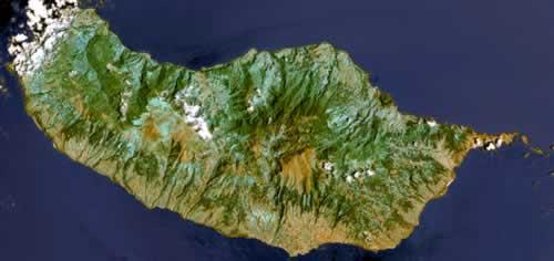Madeira Satellietfoto