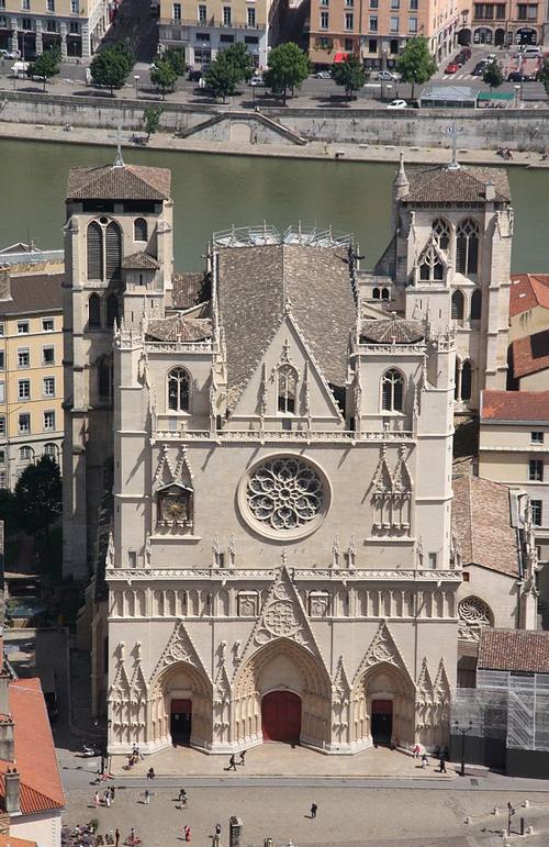 Lyon Kathedraal van St Jean