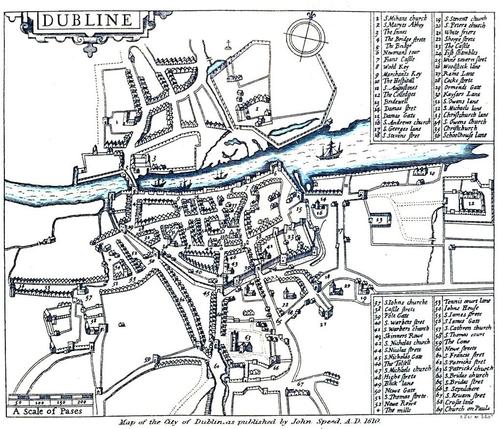 Dublin in 1610